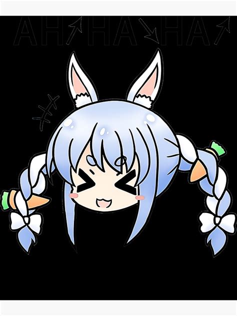 Virtual Youtuber Anime Girls Cute Rabbit Cute Bunny Rabbit Carrot