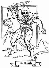Skeletor Coloring Masters Man Pages He Sheets Book Universe Kids Heman Ram Fun Books Jo Choose Board sketch template