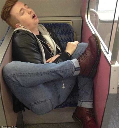 collection of pictures shows how people can fall asleep almost anywhere