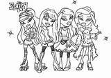 Coloring Pages Girls Bratz Girl Team Hobby Recommend Child Girly Adventures Printables Print Trulyhandpicked Prints sketch template