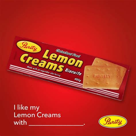 purity lemon creams lemon cream cream biscuits   canadian