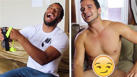 straight guys react to andrew christian underwear youtube
