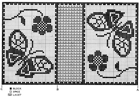 printable  filet crochet patterns