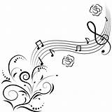 Music Coloring Note Pages Notes Printable Kids Musical Template Book Line Clip Printables Cute Drawing Clipart sketch template