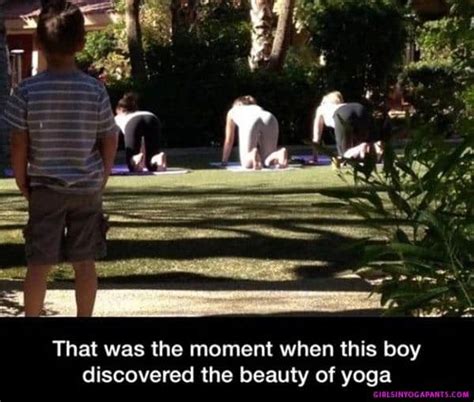 The Exact Moment He Discovered The Beauty Of Yoga Hot