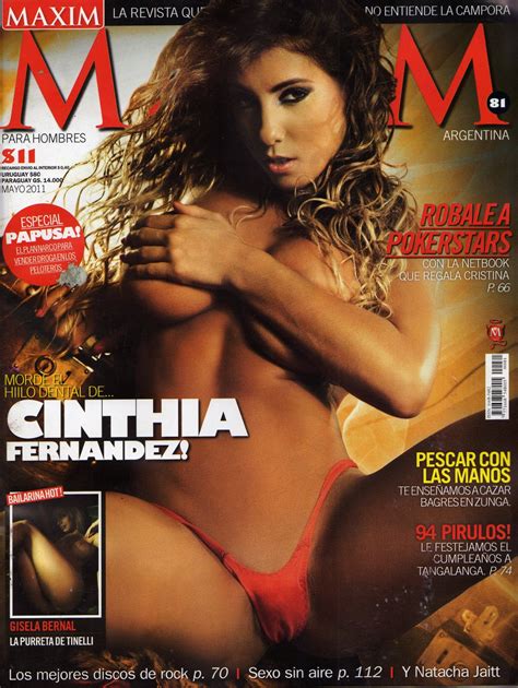 cinthia fernandez in maxim magazine your daily girl