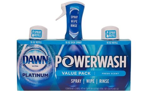 costco hot deal  dawn platinum power wash dish spray   living rich  coupons