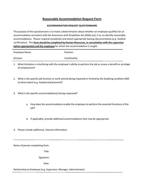 delaware  reasonable accommodation request form fill  sign