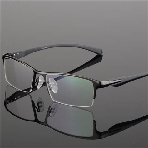 brand top quality men eye glass titanium glasses spectacles frame for