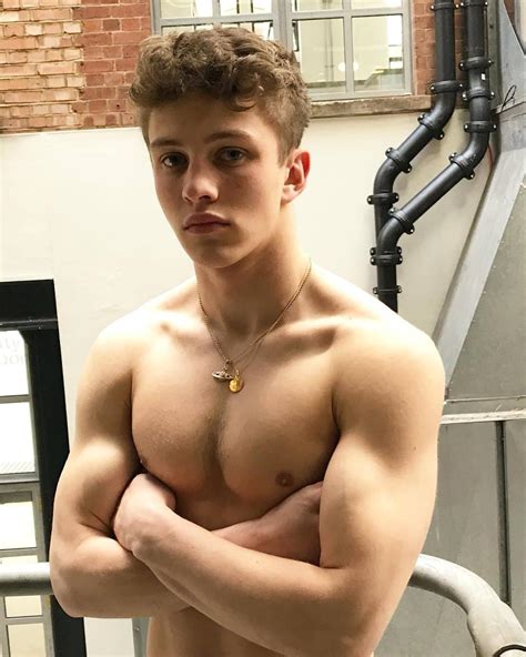 cute young shirtless innocent teen male model