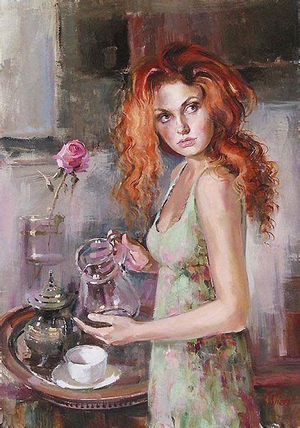 Frauenbilder Redhead Art Art Beautiful Art