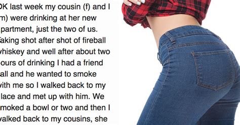 guy admits rubbing his cousin s booty in graphic post