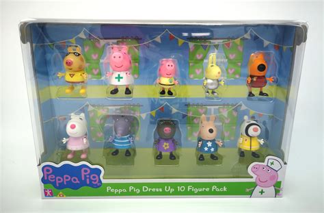peppa pig dress   figure pack kings paper  gift shop