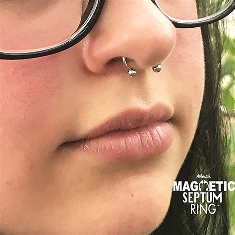 Athesia S Magnetic Septum Ring™ Looks So Real People Etsy