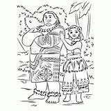 Coloring Pages Maui Moana Printable Sina Colouring Tui Forest Print Color Printables Kids Online Chief Baby Top Book Disney Choose sketch template