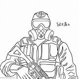Coloring Siege Rainbow Six Gas Pages Mask Xcolorings 1280px 182k Resolution Info Type  Size Jpeg sketch template