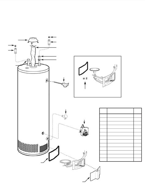 invitationsqxp rheem ruud water heater parts guide