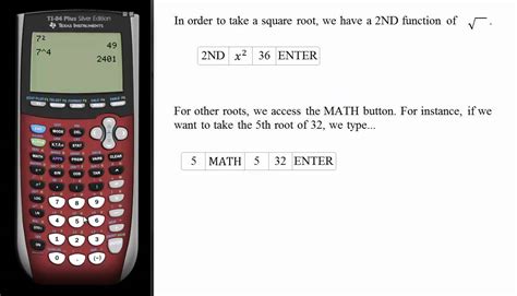 calculator video raising   power    root youtube