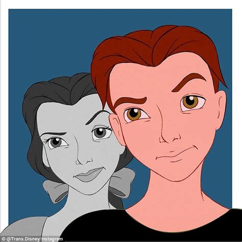Disney Characters Reimagined As Trans By New York Artist