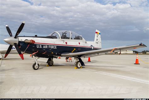 raytheon   texan ii usa air force aviation photo  airlinersnet