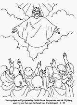 Coloring Jesus Coming Second Pages Jezus Children Van Printable Bezoeken sketch template