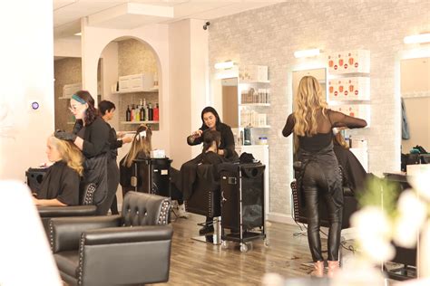 stunning highlights  balayage   beauty salon