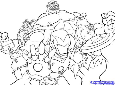 avengers  print   avengers kids coloring pages