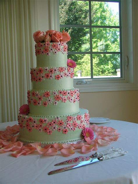 pink pink wedding cakes