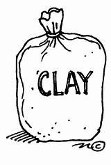 Clay Clipart Clip Bag Pottery Cliparts Tools Shrinkage Library Cartoon Baa Doh Play Room Sheep Gif Playdough Kids Sugardoodle Panda sketch template
