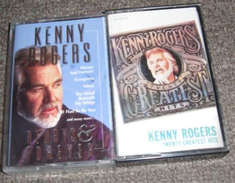 Kenny Rogers Twenty Greatest Hits And Always And Forever Cassette Tapes
