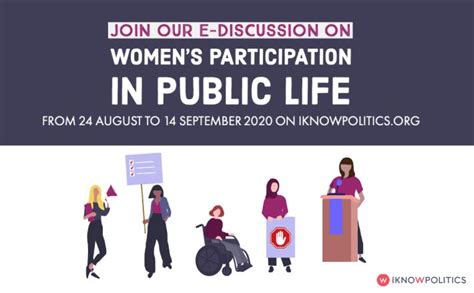 womens participation  public life international knowledge network