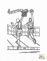 Baloncesto sketch template