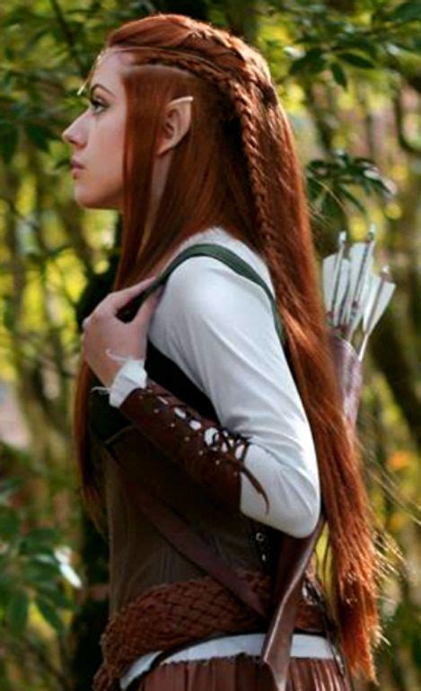 Beautiful Elven Archer Hairstyle Simply Glorious Lrp Female Elf