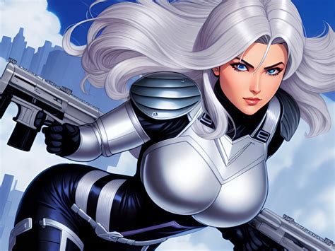 Silver Sable By Iam8lu3 On Deviantart