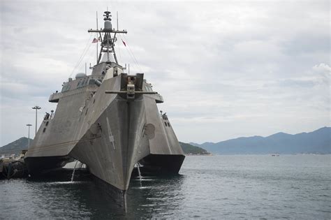 navy  details littoral combat ship uss coronado missile test
