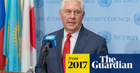 rex tillerson scales back offer of opening dialogue with north korea