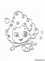 Coloring Bubble Guppies Deema Drawing Pages Printable sketch template