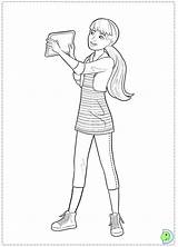 Barbie Skipper Drawing sketch template
