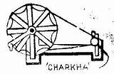 Charkha Trademark sketch template