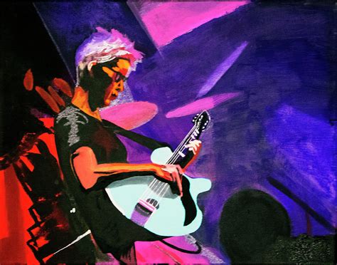 Tim Reynolds Of The Dave Matthews Band Painting By Shannon