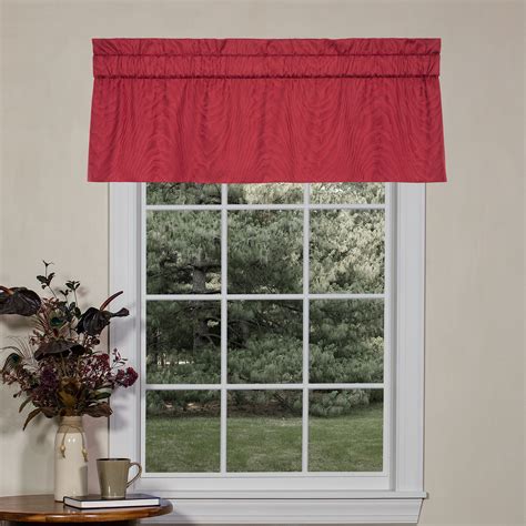 window treatments jacquard solid fabric red thomasville  home