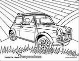 Coloring Mini Cooper Mercedes Pages Benz Car Signup Getcolorings Access Getdrawings sketch template
