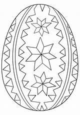 Easter Egg Coloring Pages Printable Eggs Ornate Pattern Kids Ukrainian Detailed Pysanky Book Print Colour Coloriage Color Drawing Colorful Supercoloring sketch template