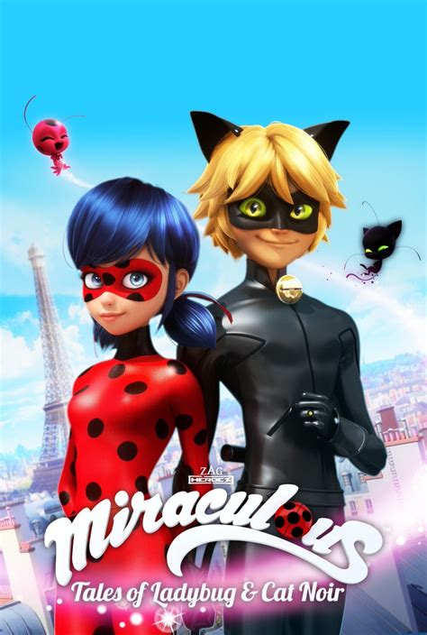 poster miraculous les aventures de ladybug et chat noir saison 1