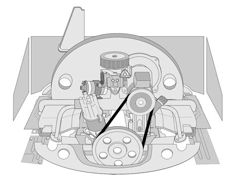 vw bug engine tin diagram  engine cooling     shoptalkforumscom  engine