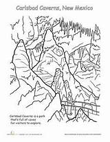 Caverns Carlsbad Cavern Jasper Yellowstone Designlooter Summer Petrified sketch template