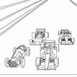 Formula Pages Coloring Cars Hellokids Racing sketch template