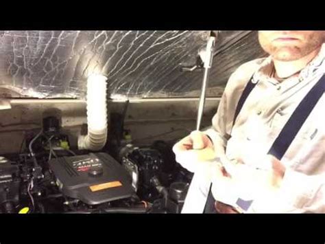 engine compartment  rinker  youtube