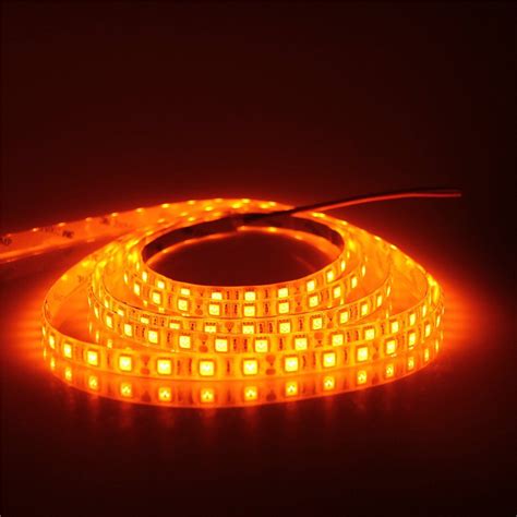mokungit ft  smd orange color led flexible strip light lamp   leds ip ip vdc