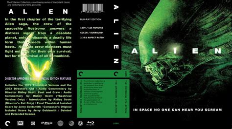 alien  blu ray custom covers alien  criterion collection